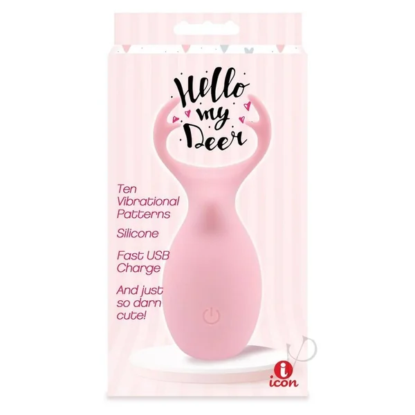 Buzzy Buddy Hello My Dear Travel-Friendly Vibe Rechargeable Clitoral Vibrator
