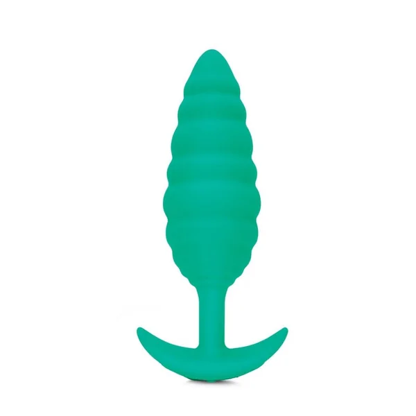 B-Vibe Texture Plug Twist Green (Large)