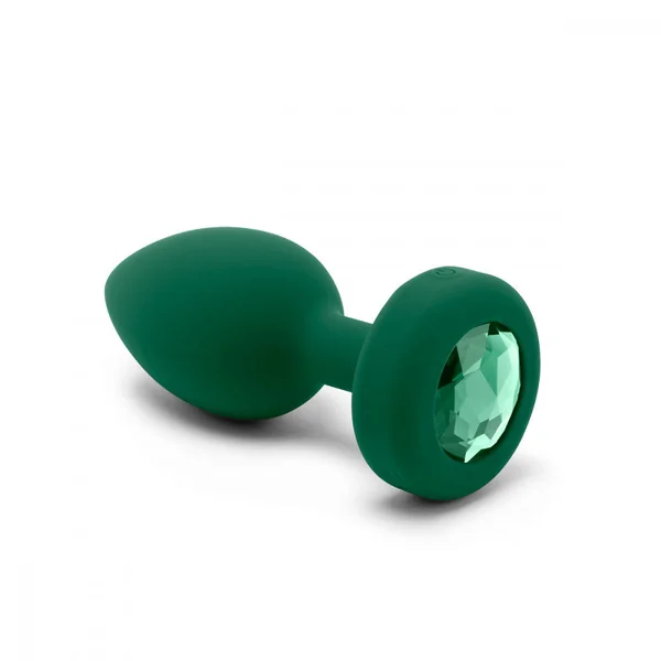b-Vibe Vibrating Jewel Butt Plug - Medium/Large