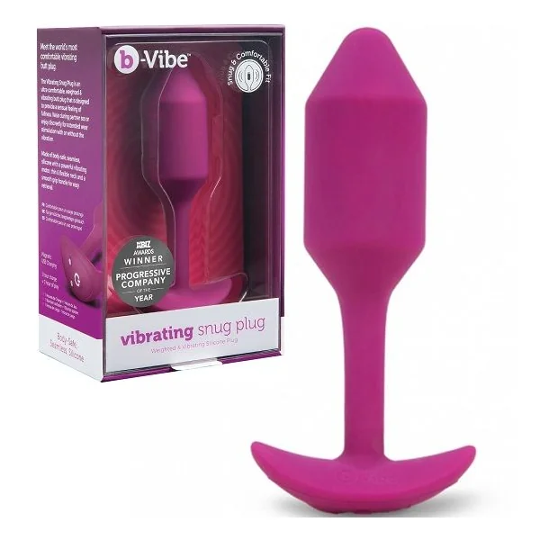B-Vibe Vibrating Medium Weighted Snug Plug