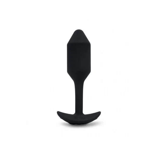 b-Vibe - Vibrating & Weighted Snug Butt Plug 2 - Black