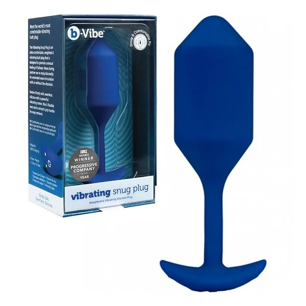 B-Vibe Vibrating XL Weighted Snug Plug
