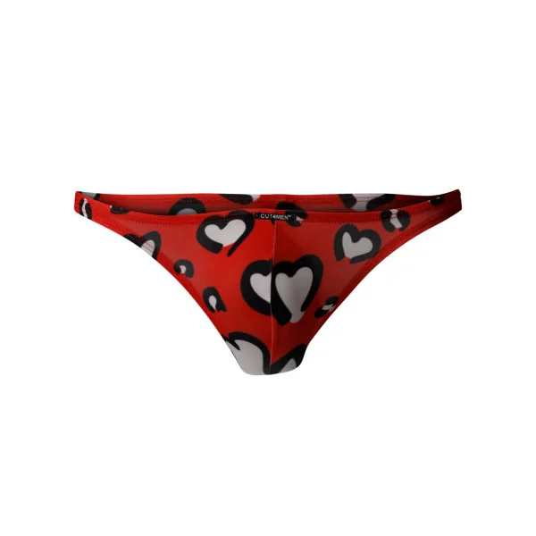 C4M Brazilian Brief Hearts Large