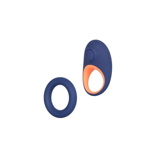 Cal Exotics - Link Up - Verge Thumping Cock Ring Set - Blue