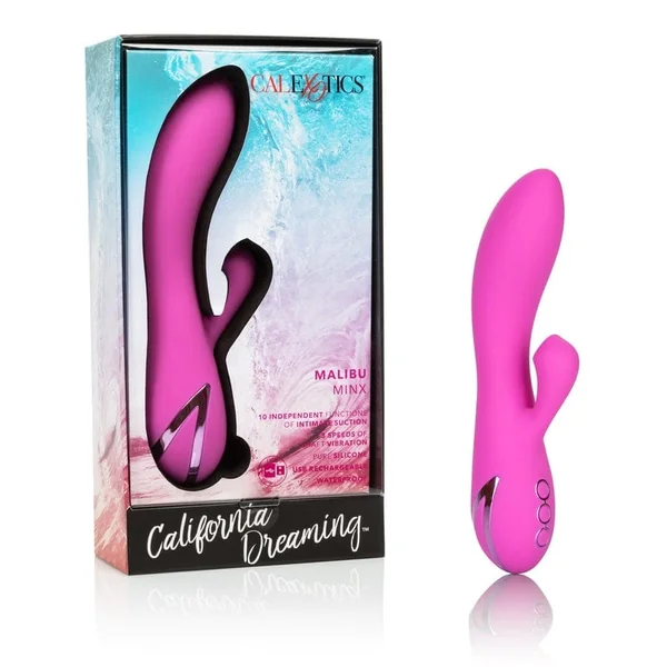 Calexotics California Dreaming Malibu Minx Sucking Massager