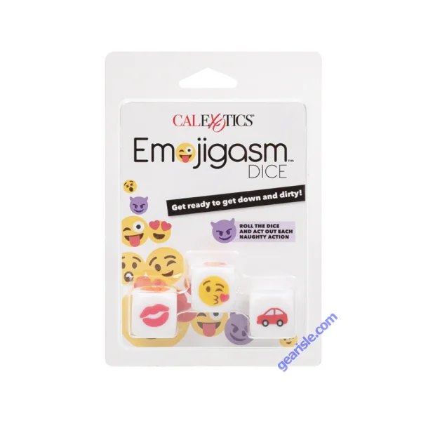 CalExotics Emojigasm Dice Adults Naughty Party Game