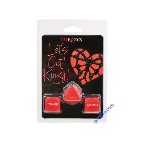 CalExotics Let's Get Kinky Dice Naughty Adults Game