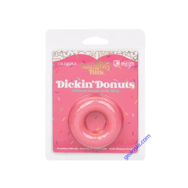 CalExotics Naughty Bits Dickin' Donuts Silicone Donut Cock Ring
