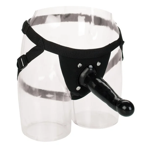 California Exotic Power Pleasure Harness Turbo Dong