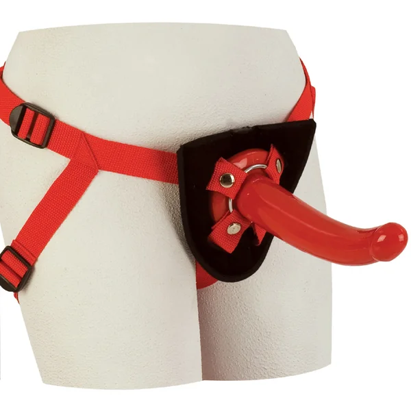 California Exotic Sophias Red Rider Strapon