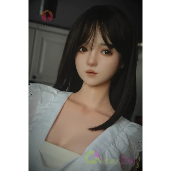 Callista Silicone+TPE 158cm/5.18ft Skinny Adult Cute Face Sex Doll #2 SHE Doll Miad Maid Cosplay Fuck Doll