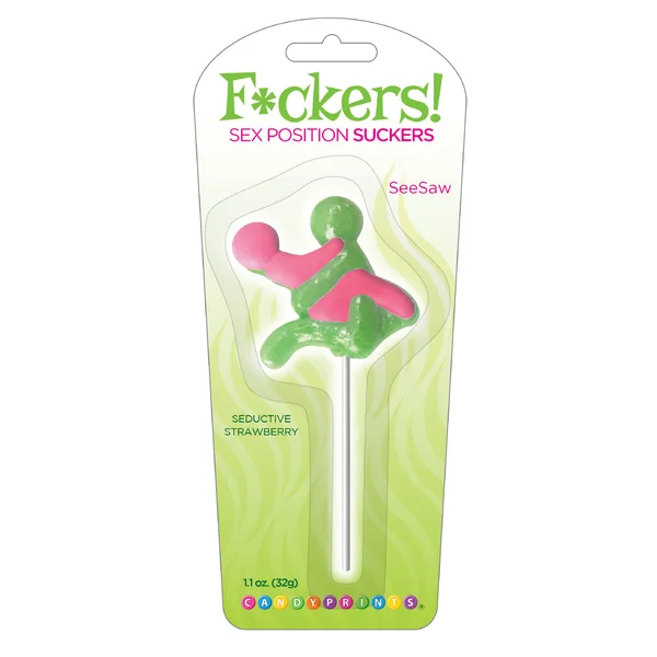 Candy Prints Fuckers Sex Position Sucker Seesaw - Seductive Strawberry
