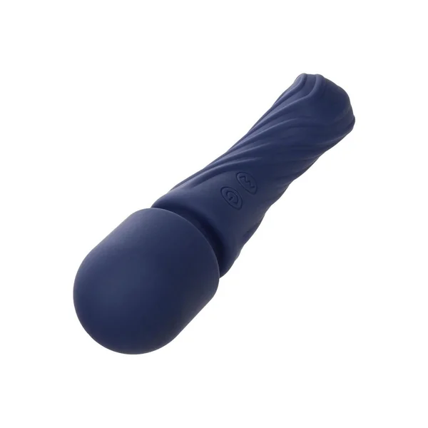 Charisma Allure Rechargeable Silicone Massager Wand – Blue