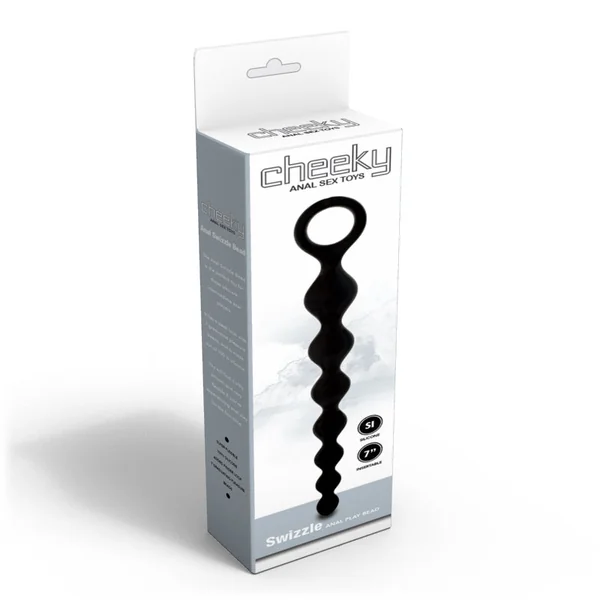 Cheeky Classic Swizzle Anal Beads