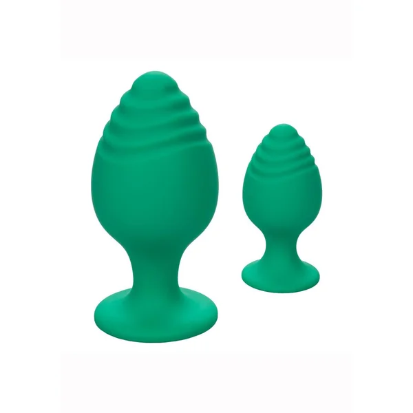 Cheeky Silicone Textured Anal Plugs