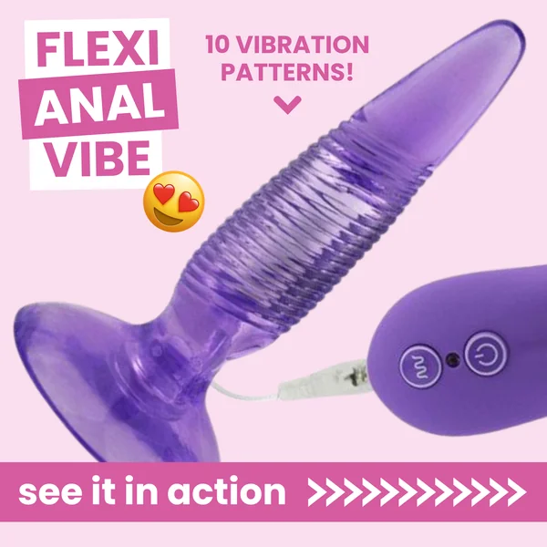 Cherry's Vibrating Twister Butt Plug