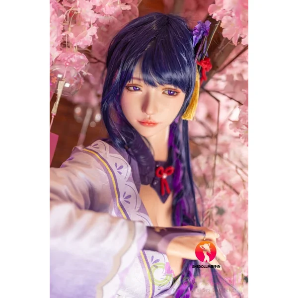 ChuLin Video Game SHE Dolls TPE Silicone Anime 165cm/5.41ft Adult Energetic Sex Doll Cosplay Raiden Shogun Love Dolls
