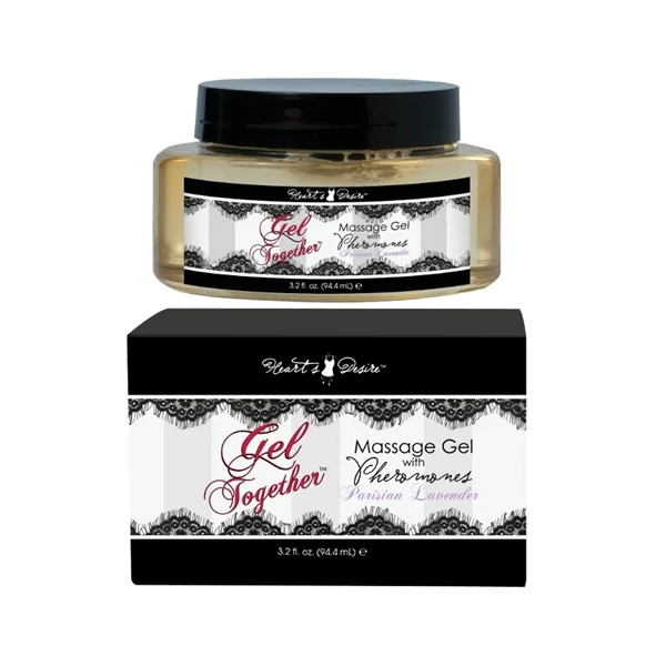 Classic Erotica Hearts Desire Massage Gel Parisian Lavender