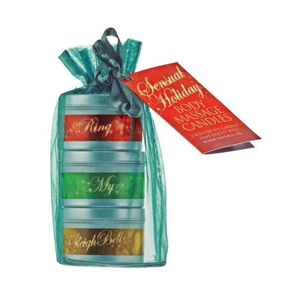 Classic Erotica Sensual Holiday Pheromone Candle Gift Trio