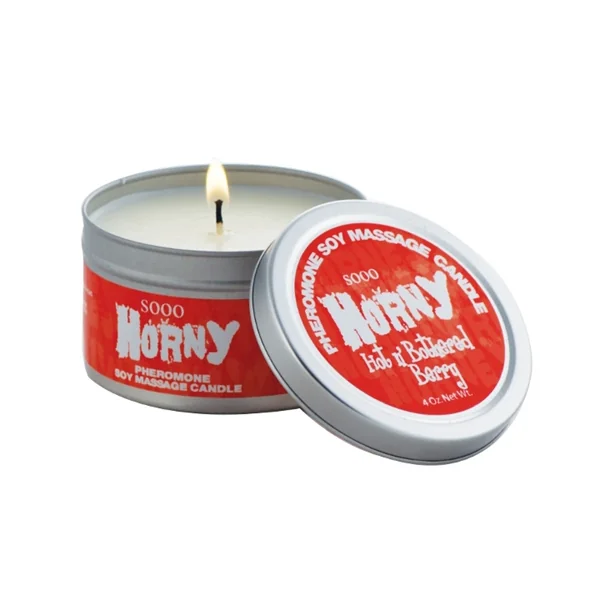 Classic Erotica So Horny Pheromone Candle Berry