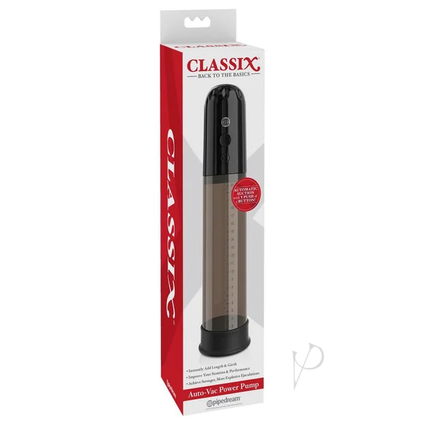 Classix Auto-Vac Power Pump Penis Enlargement System - Black