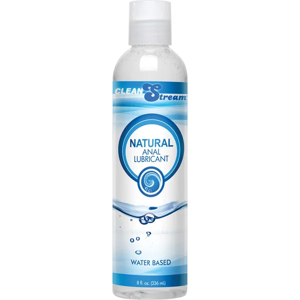 Clean Stream Natural Anal Lubricant Water Based 8 Ounce