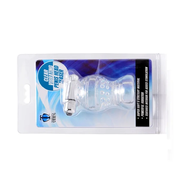 Clear Vibrating Penis Head Teaser