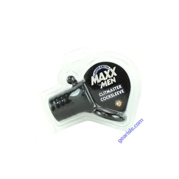 Clit Master Cock Sleeve Black Maxx Men