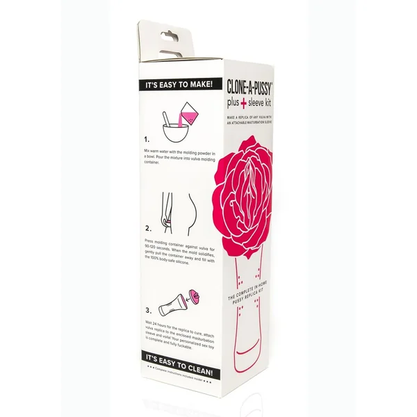 Clone-A-Pussy Plus Sleeve Silicone Vulva Molding Kit with Attachable Sleeve