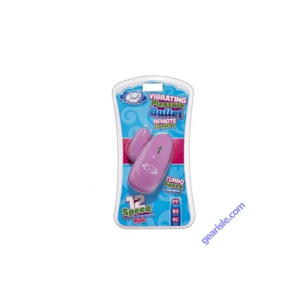 Cloud 9 12-Speed Waterproof Vibrating Bullet – Pink