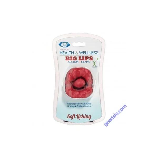 Cloud 9 Big Lips Suction Plus Licking Soft Licking