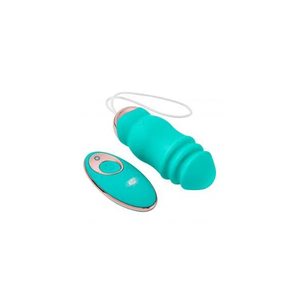 Cloud 9 Health & Wellness Wireless Remote Control Egg W/ Stroking Motion Teal