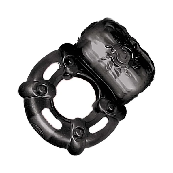 Cock Rings: The Macho Stallions Vibrating Cock Ring (black)