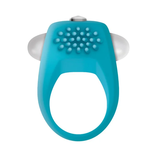 Cock Rings: The Teal Tickler Vibrating Cock Ring