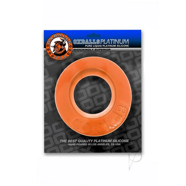 Cock-B Bulge Silicone Cock Ring - Orange