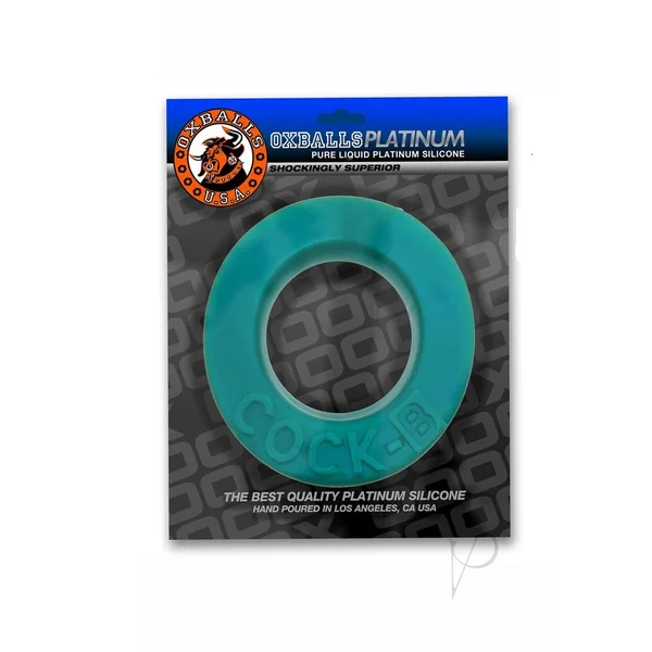 Cock-B Bulge Silicone Cock Ring - Peacock