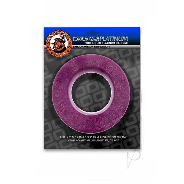 Cock-B Bulge Silicone Cock Ring - Plum