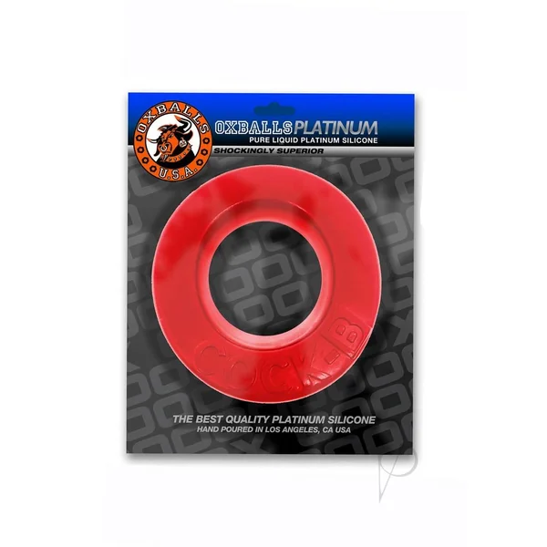 Cock-B Bulge Silicone Cock Ring - Red