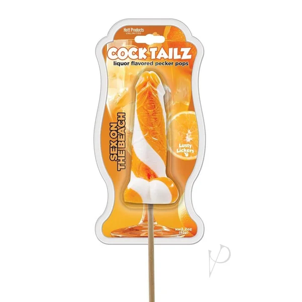 Cocktailz Liquor Flavored Pecker Pops - Sex on the Beach