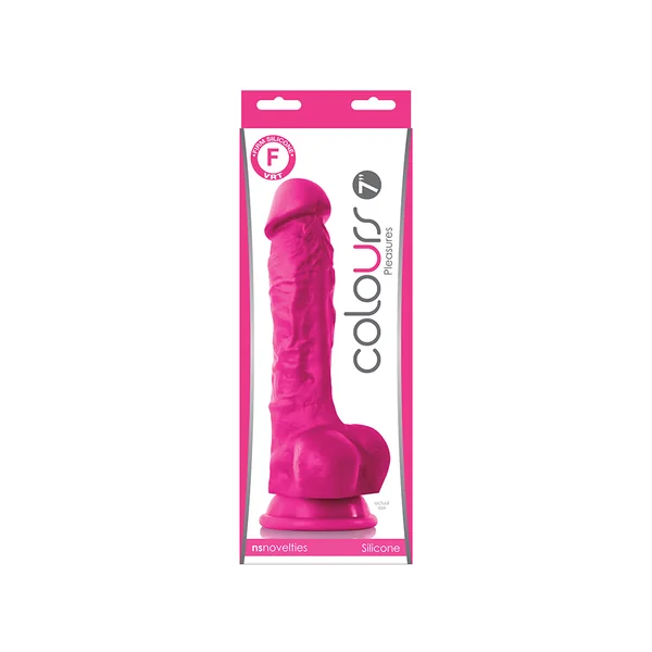 Colours Pleasures 7" Dildo Pink