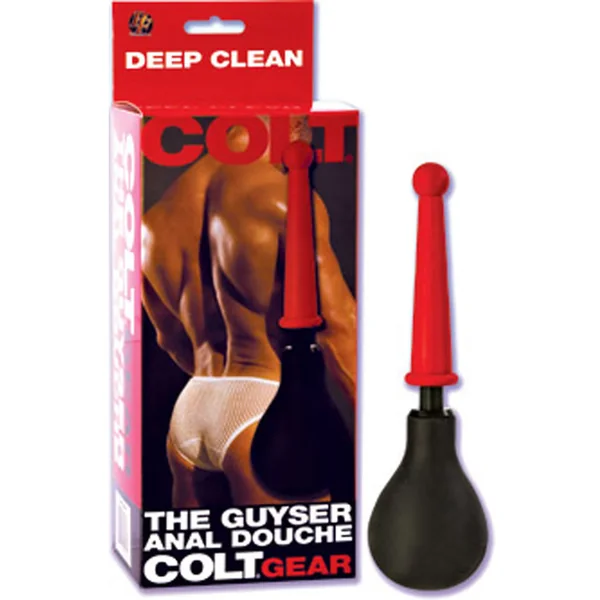COLT THE GUYSER ANAL DOUCH RED and BLACK