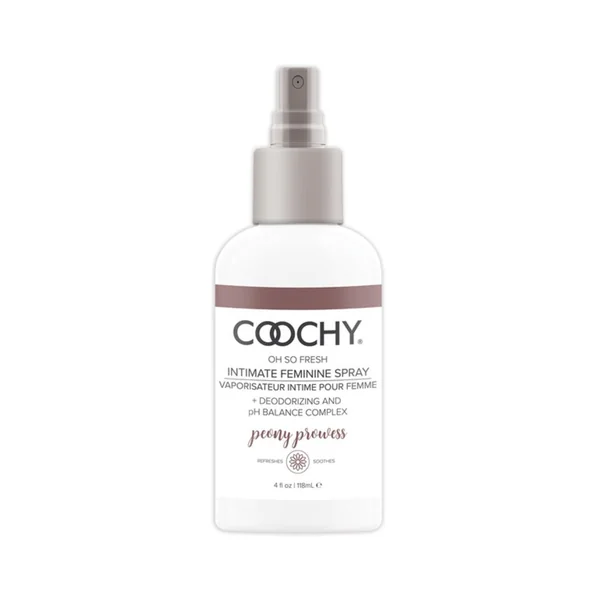 COOCHY Intimate Feminine Spray - 4 oz Peony Prowess