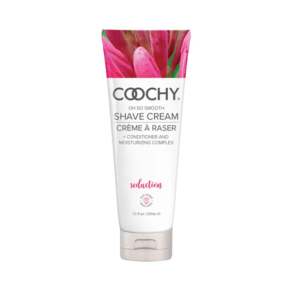 COOCHY Seduction Shave Cream - 7.2 oz Honeysuckle/Citrus