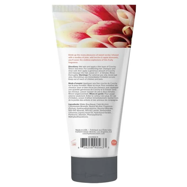 Coochy Shave Cream Sweet Nectar .5oz Sampler Tube