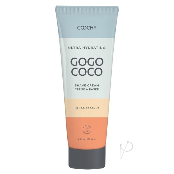 Coochy Ultra Hydrating Gogo Coco Shave Cream Mango Coconut 8.5oz.