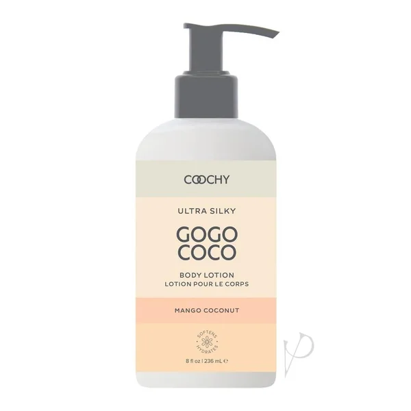 Coochy Ultra Silky Gogo Coco Body Lotion Mango Coconut 8oz