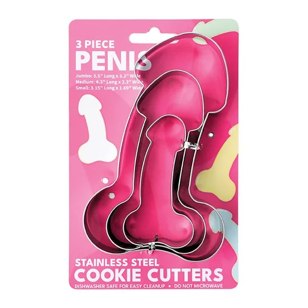 Cookie Cutter Sets - 3 pc Penis