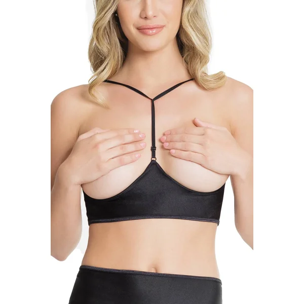 Coquette - 7238 - Cupless Bra - Black - OS