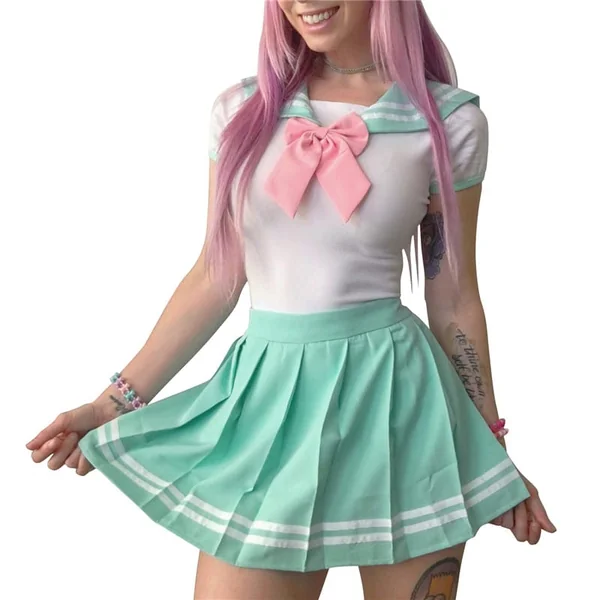 Cosplay Magical Onesie Mint-green Set