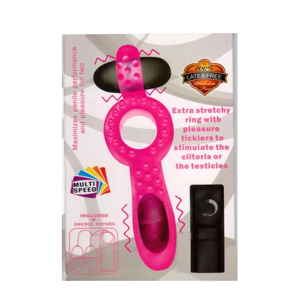 COUPLE CLITORIES AND TESTICLE VIBRATOR BV-019